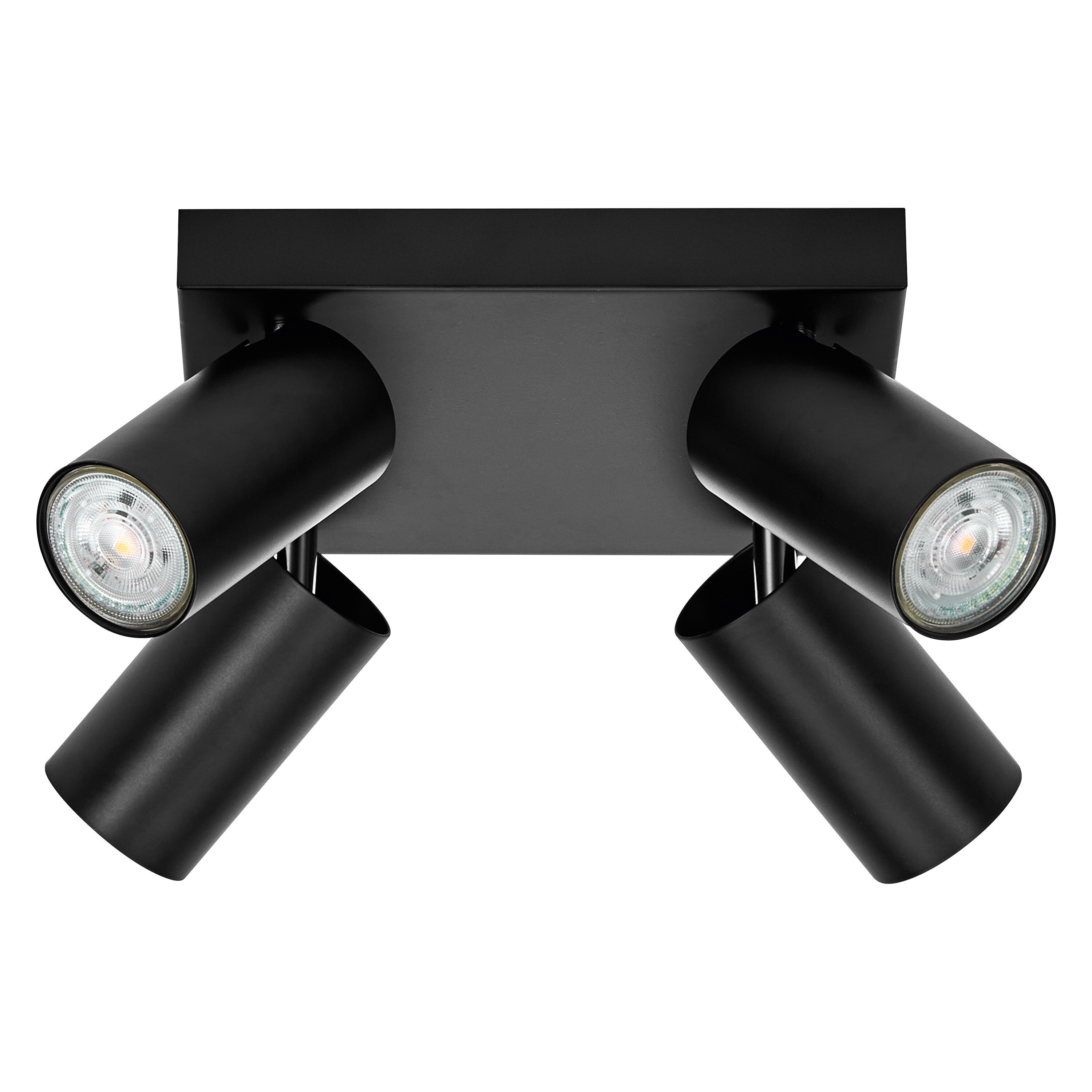 LEDVANCE LED SPOT OCTAGON PL Deckenleuchte 4 x 3,4W, GU10, 920lm, schwarz-Deckenleuchten-LEDVANCE Shop
