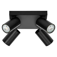 Lámpara de techo OSRAM LED SPOT OCTAGON PL 4 x 3,4 W, GU10, 920 lm, negra