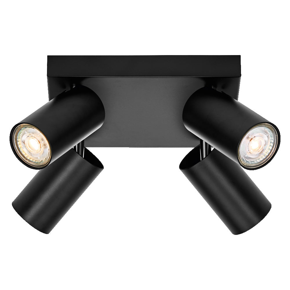 Lámpara de techo OSRAM LED SPOT OCTAGON PL 4 x 3,4 W, GU10, 920 lm, negra
