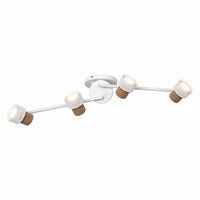 Lámpara de techo OSRAM DECOR SPOT CORK, 4 x 3,4 W, 920 lm, blanca