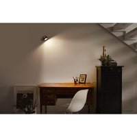 Aplique de pared OSRAM DECOR SPOT PLUTO, 4,8 W, 300 lm, negro