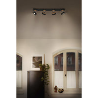 Lámpara de techo OSRAM DECOR SPOT PLUTO, 19,2 W, 1250 lm, negra
