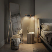 LEDVANCE DECOR SPOT CORK, 2 x 3,4W, 460lm, schwarz, Spotleuchte, verstellbare Köpfe, vielseitig anwendbar, Innenraumspot, austauschbare LED-Lampen, warmweiße Lichtfarbe, GU10