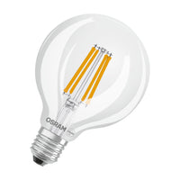 OSRAM LED Classic Lampe, Ballform, Klar, 3.8W, 806lm, E27 , Warmweiß-LEDVANCE Shop