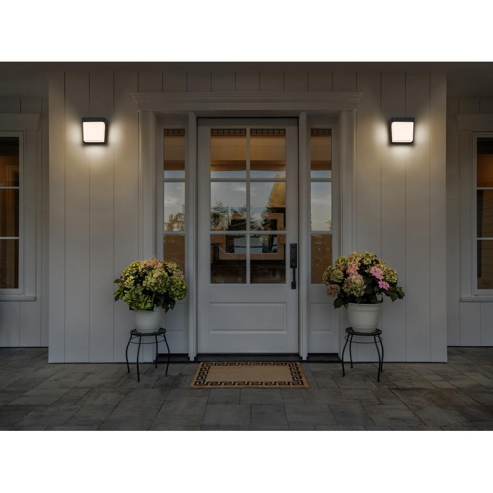 LEDVANCE ENDURA® Style IP65 Wall Ihsan Dark Gray, Wandleuchte, 550 lm, 3000 K, Warmweiß-LEDVANCE Shop