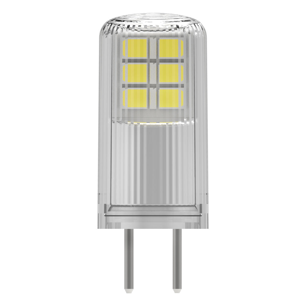 OSRAM LED Stiftsockellampe PIN 12 V 2.2W 827 Clear GY6.35, 300 lm, 2700 K, Warmweiß-LEDVANCE Shop