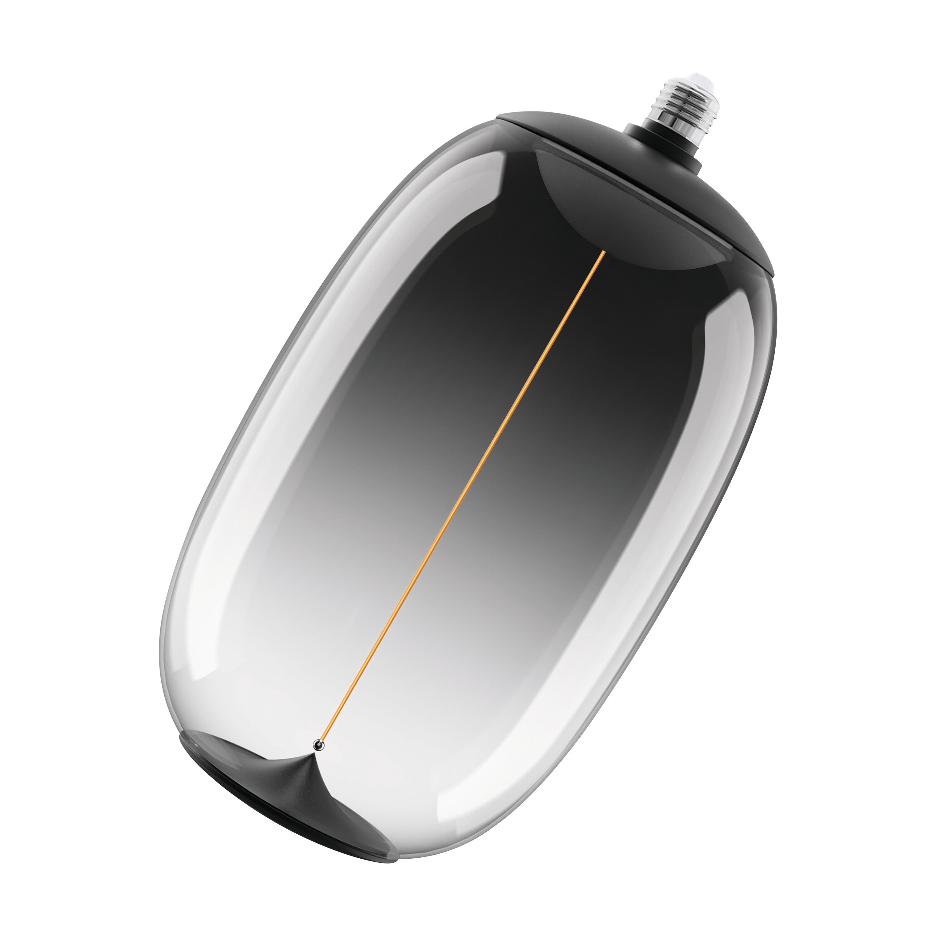 OSRAM Vintage 1906®LED BIG DECORATIVE BULB WITH FILAMENT-MAGNETIC STYLE LED-Lampe Smoke, dimmbar, 12W, E27, ELIPSE OVAL , Comfort warm white-Leuchtmittel-LEDVANCE Shop