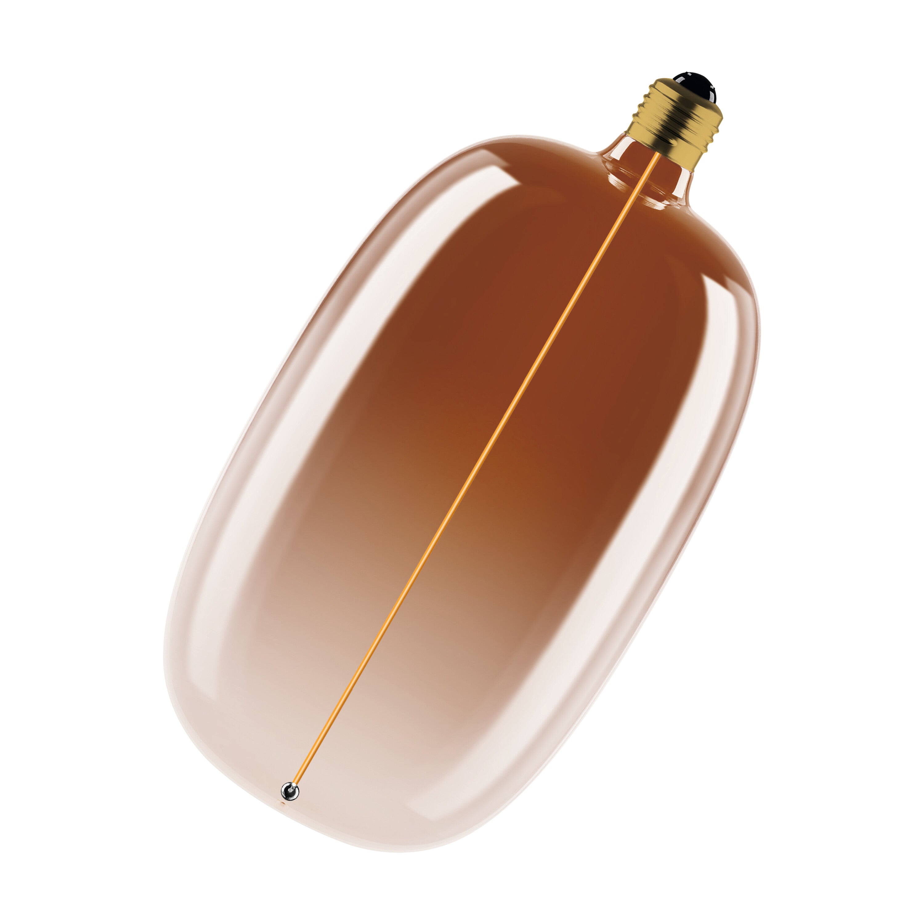 OSRAM Vintage 1906® LED BIG DECORATIVE BULB WITH FILAMENT-MAGNETIC STYLE LED-Lampe Tea Brown, dimmbar, 4.8W, ELIPSE OVAL , Comfort warm white-Leuchtmittel-LEDVANCE Shop