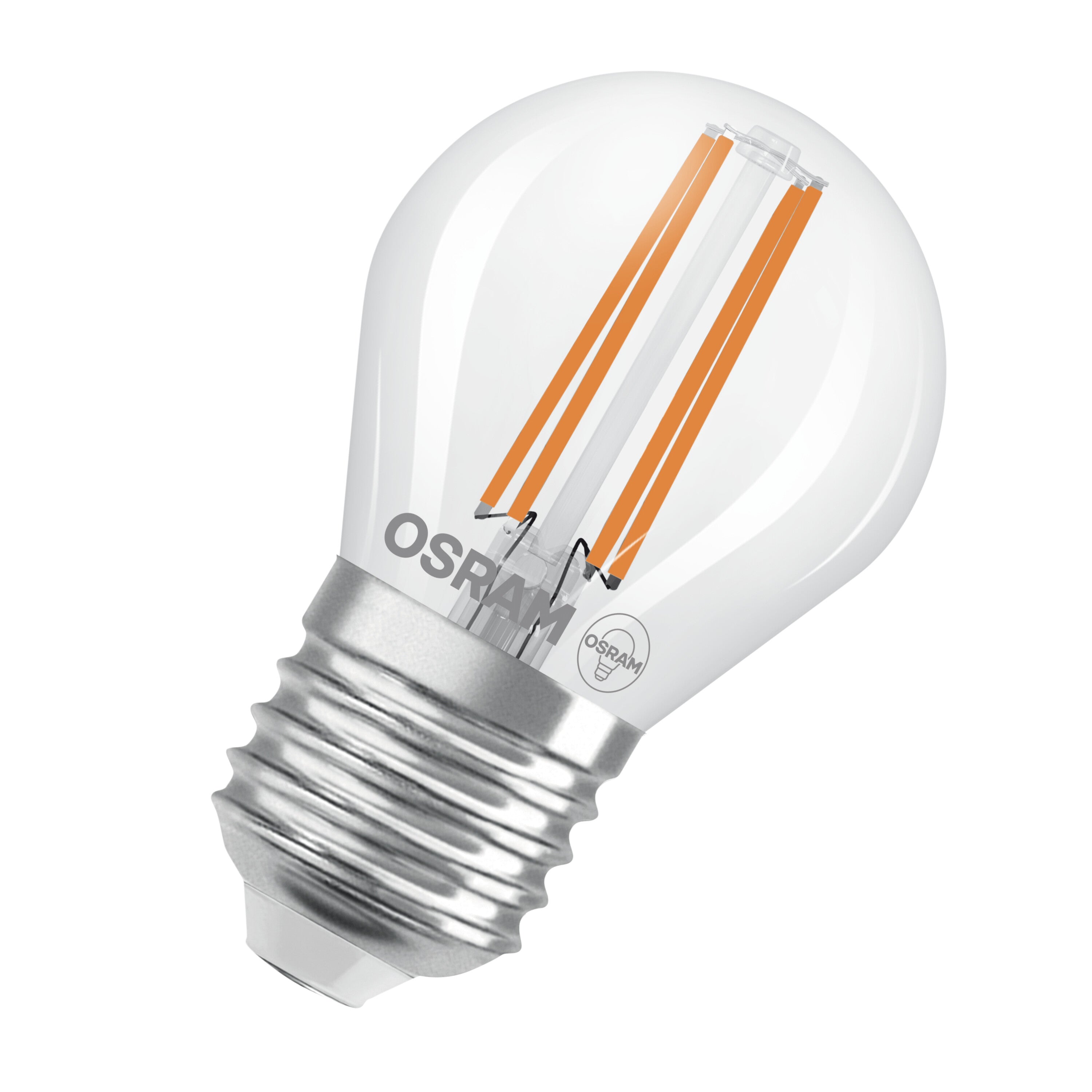 OSRAM LED Superstar Classic Lampe Klar, 2.2W, 470lm, 45mm , Warmweiß , E27-LEDVANCE Shop