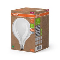 OSRAM LED Superstar Classic Globe Lampe Frosted, 3.8W, 4000K , Kaltweiß , E27-LEDVANCE Shop
