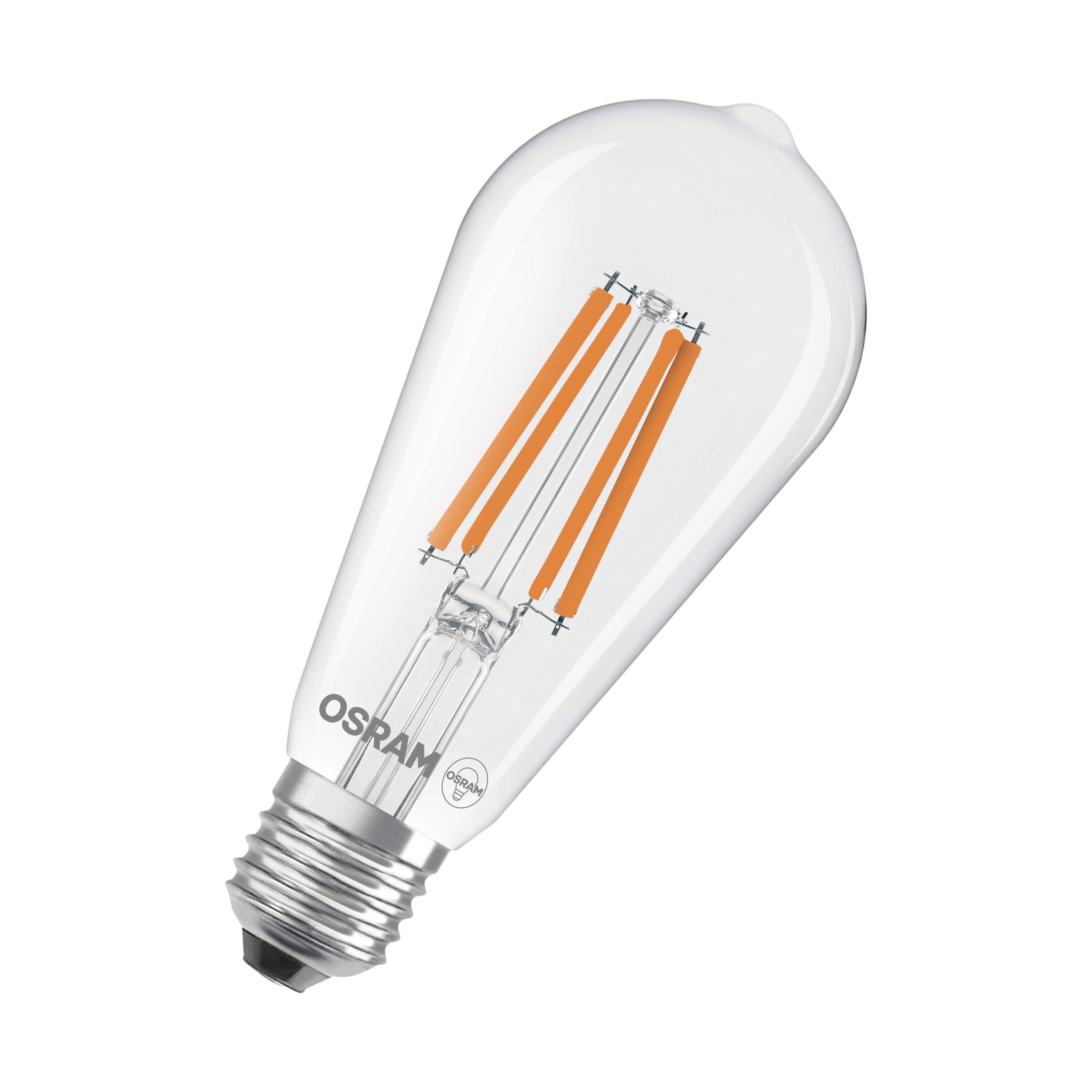 OSRAM LED-Globe-Lampe + Filament EEK A, E27, 7.2W, 2700K , Warmweiß-LEDVANCE Shop