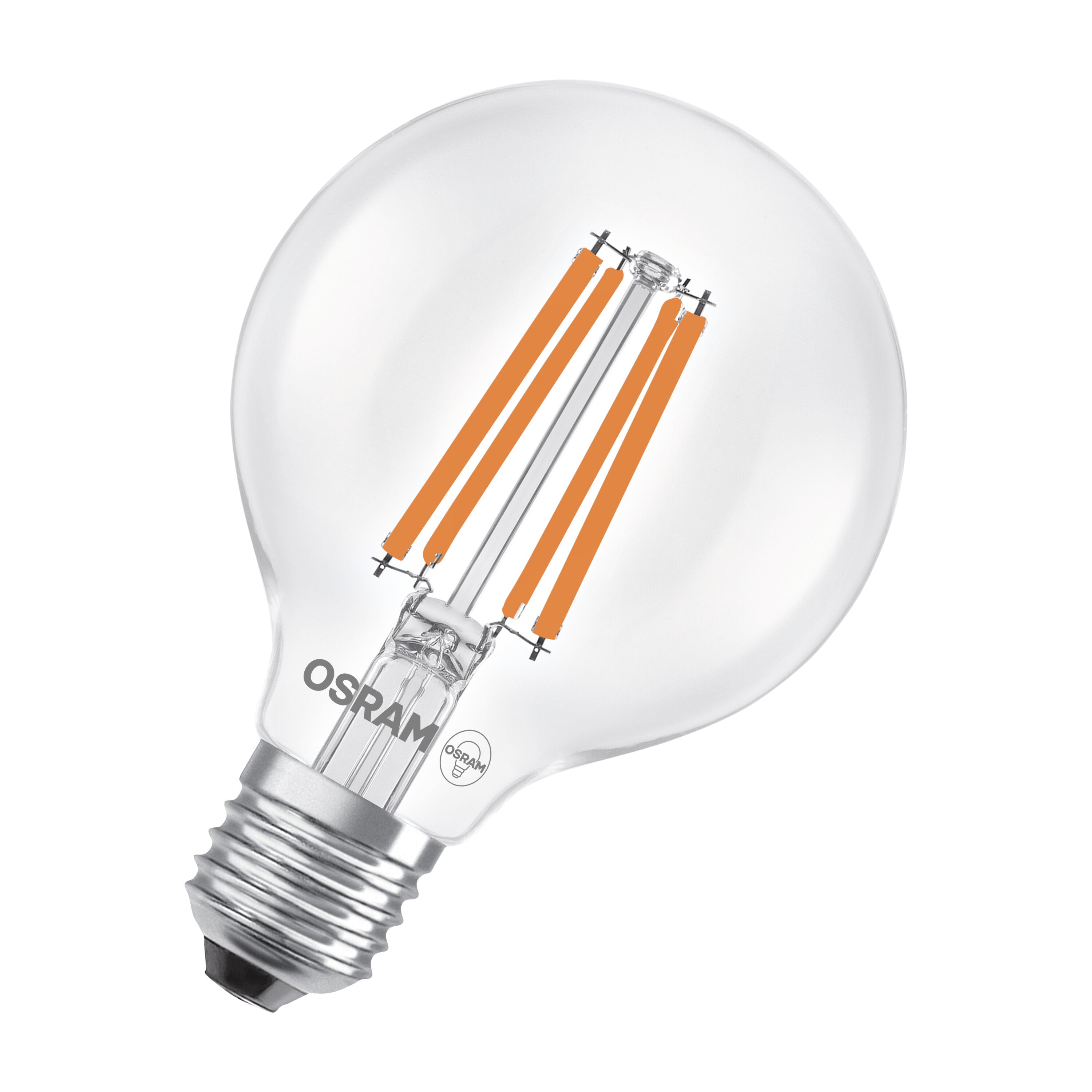 OSRAM LED-Globe-Lampe mit Filament EEK A, E27, 5W, 95mm , Warmweiß-LEDVANCE Shop