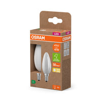 OSRAM LED Superstar Classic Lampe Frosted, 2.2W, 470lm, E14, Warmweiß 2er Pack-LEDVANCE Shop