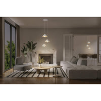 LEDVANCE DECOR Pendelleuchte 3-flammig Decor Lotus Leaf weiß, E14-LEDVANCE Shop