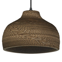 Lámpara colgante OSRAM DECOR Decor Cardboard Hat marrón, E27