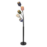 LEDVANCE DECOR Standleuchte 5-flammig Decor Felt Weaving Cans, E14