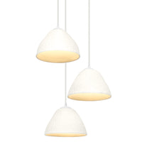 LEDVANCE DECOR Pendelleuchte 3-flammig Decor Camel Bell weiß, E14