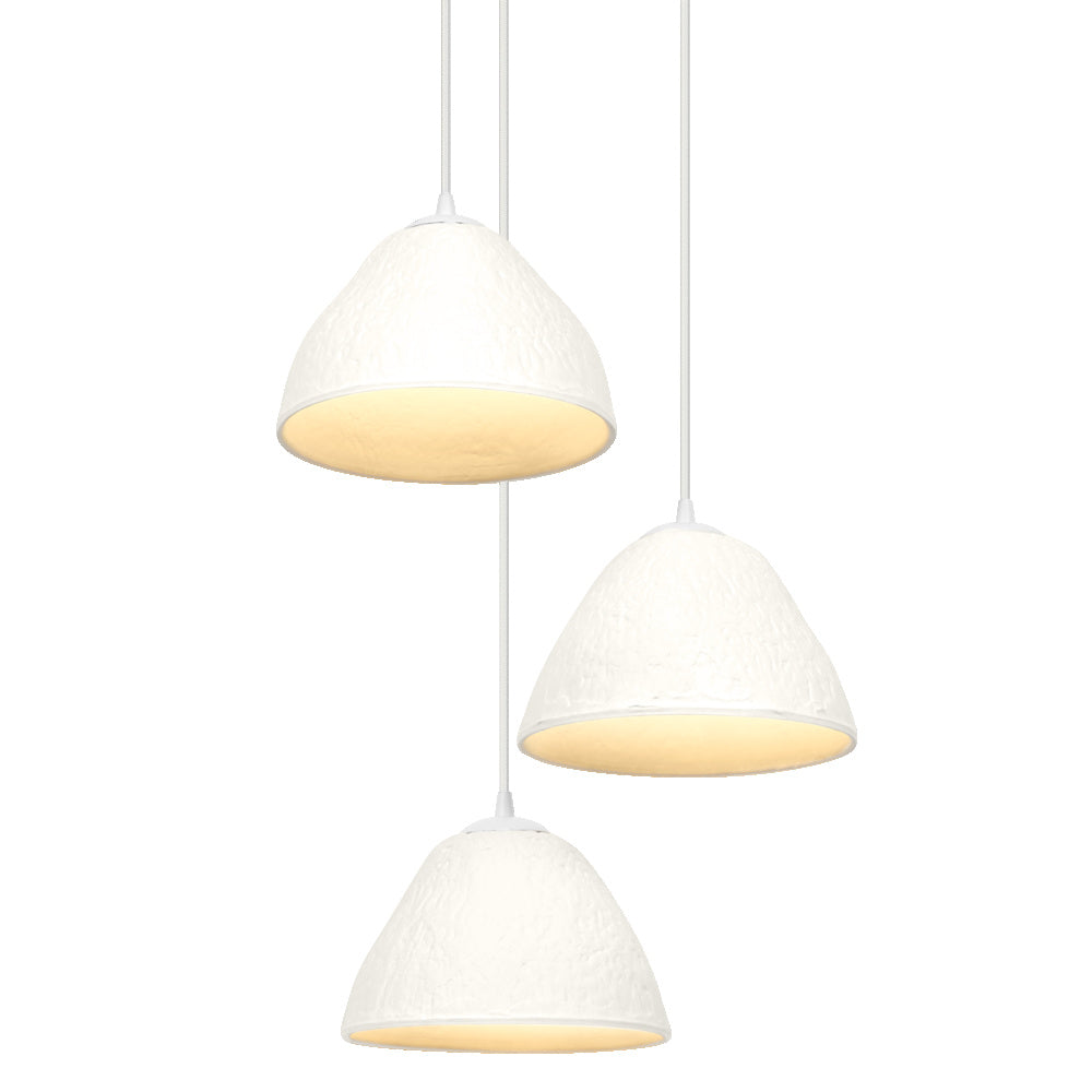 LEDVANCE DECOR Pendelleuchte 3-flammig Decor Camel Bell weiß, E14