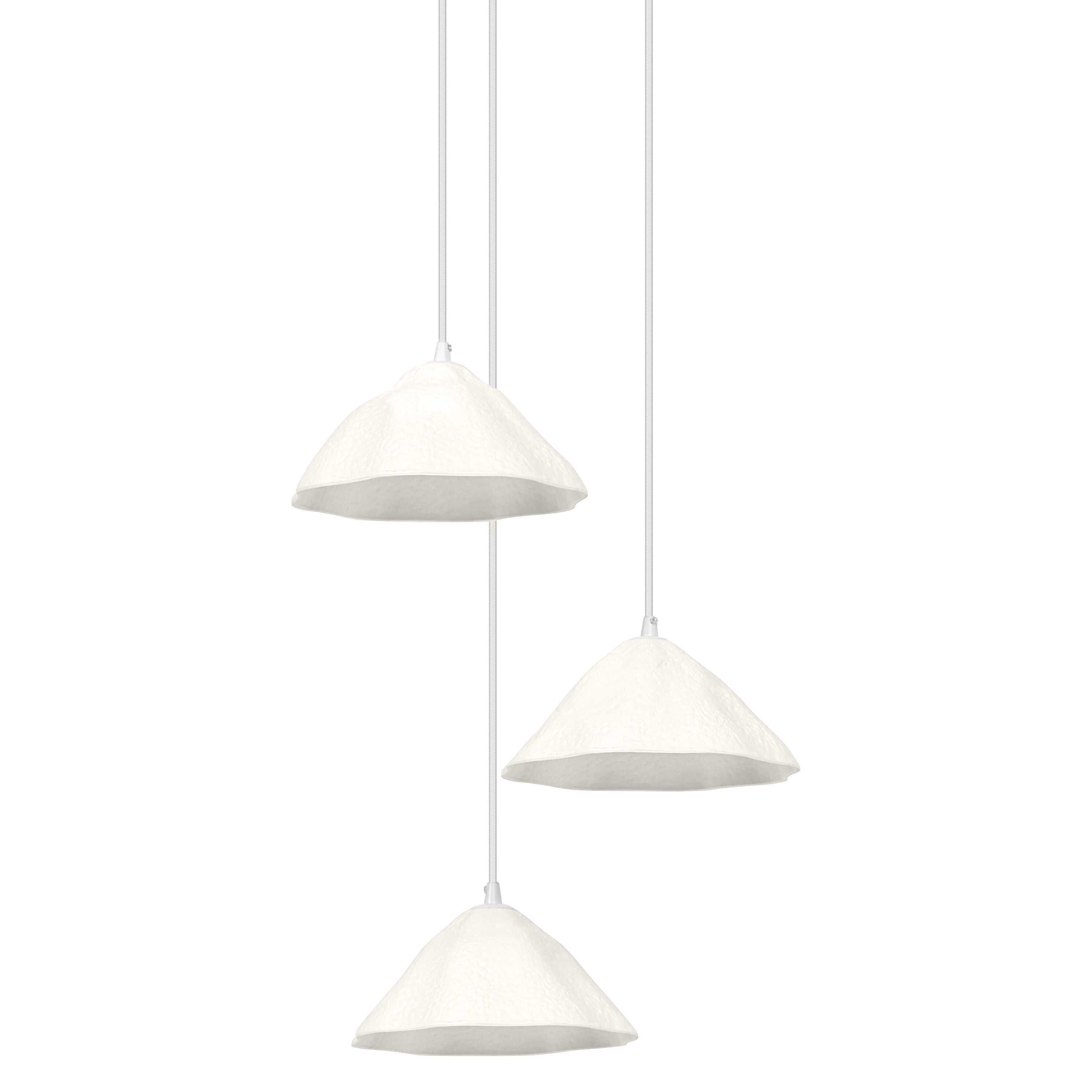 LEDVANCE DECOR Pendelleuchte 3-flammig Decor Lotus Leaf weiß, E14-LEDVANCE Shop