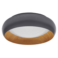 LEDVANCE ORBIS Livia Deckenleuchte 16W 750lm grau/Holzdekor-LEDVANCE Shop