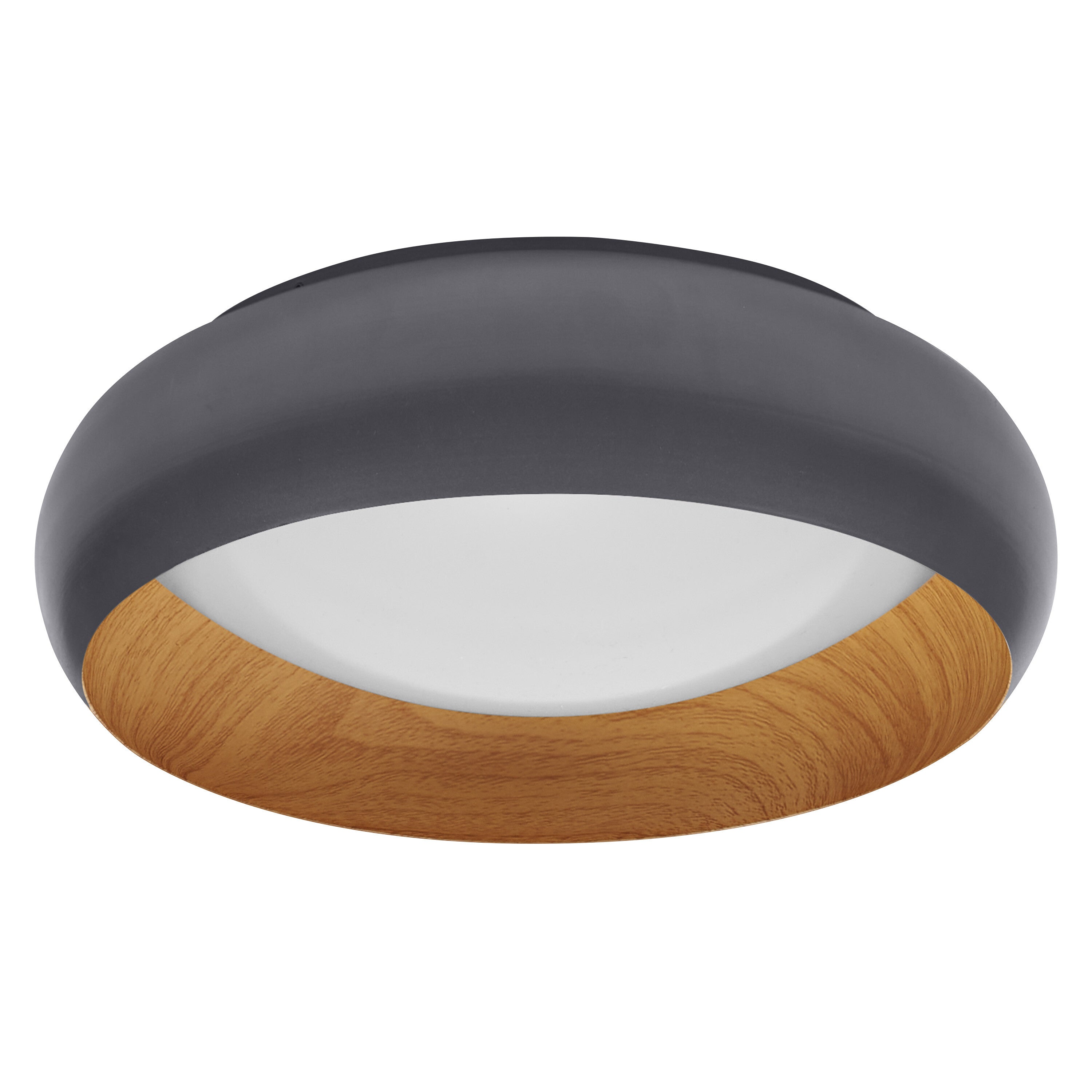 LEDVANCE ORBIS Livia Deckenleuchte 16W 750lm grau/Holzdekor-LEDVANCE Shop