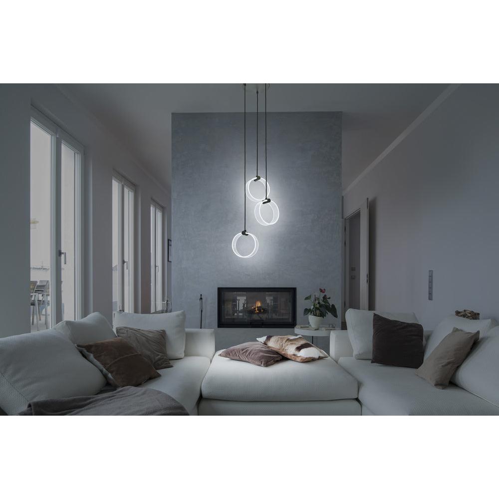 Decor Circle 3XPendant Pendelleuchte PL 20W Click CCT Black