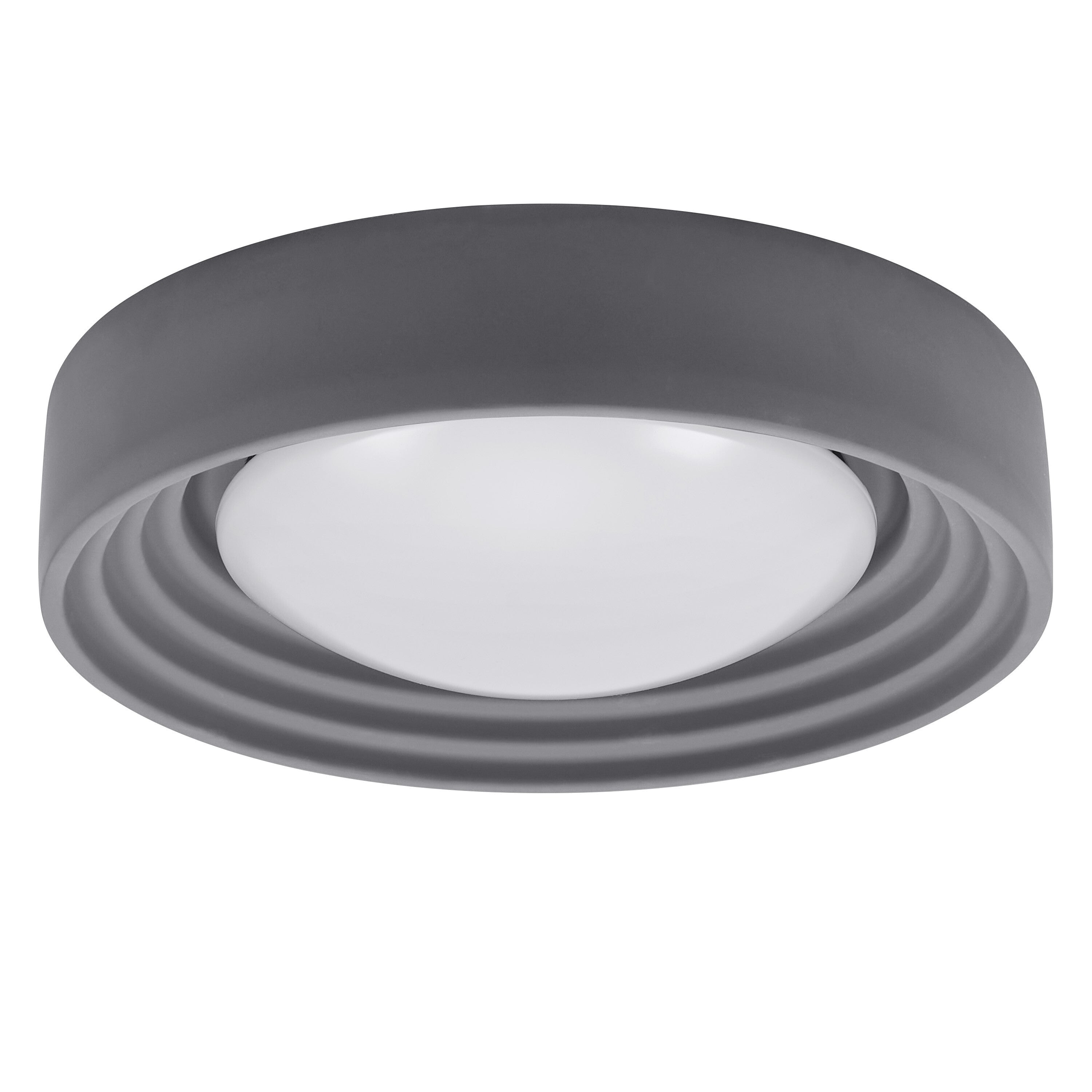 LEDVANCE ORBIS Concrete Deckenleuchte 400mm 18W 1500lm grau-LEDVANCE Shop