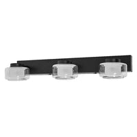 Aplique de baño OSRAM ORBIS Flame 16,5 W Click CCT IP44 Negro