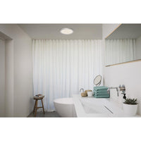 Lámpara de techo para baño OSRAM ORBIS Disc 30 cm 22 W Click CCT IP44 Cromo
