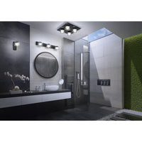LEDVANCE ORBIS Flame Badezimmer Wandleuchte 11W Click CCT IP44 schwarz-LEDVANCE Shop
