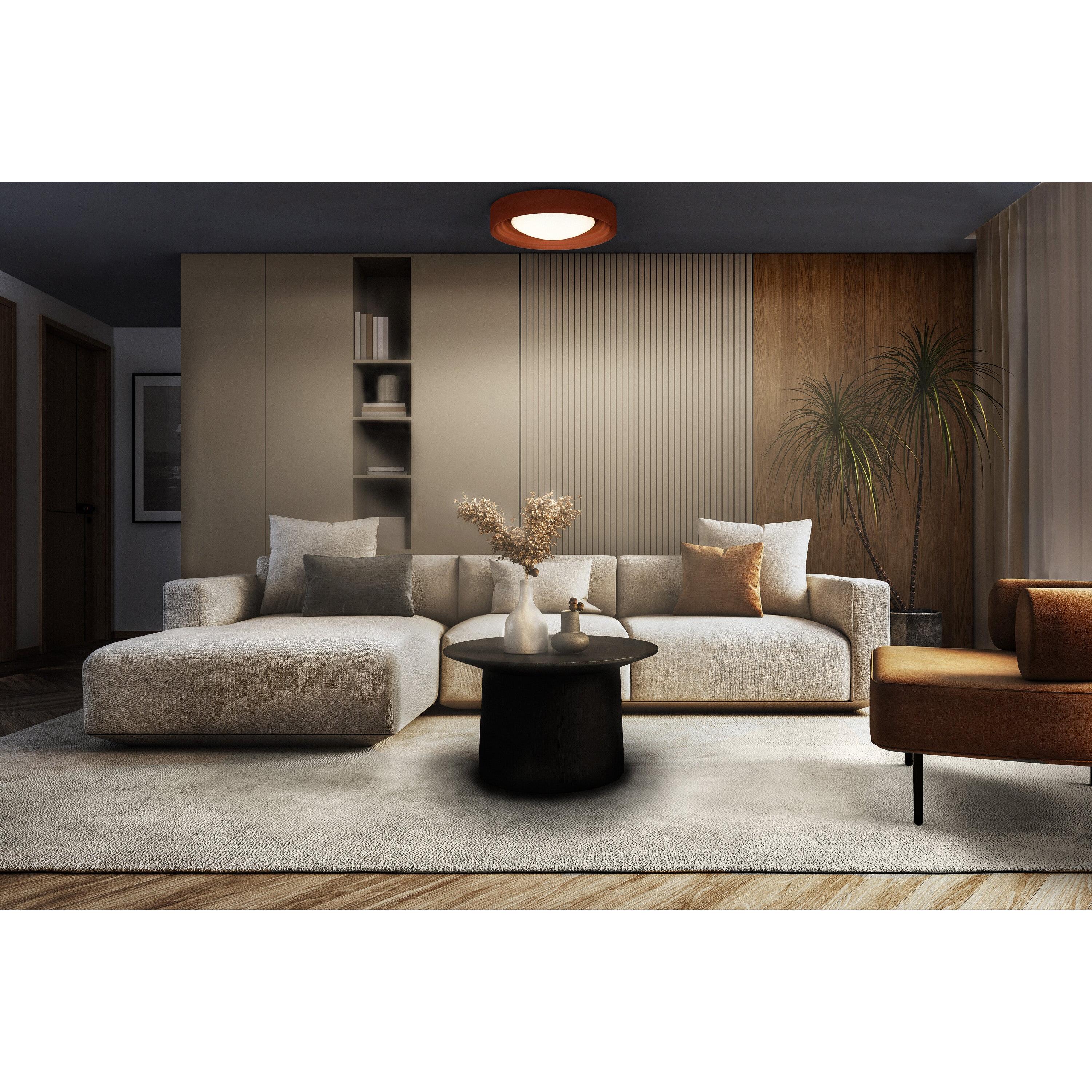 LEDVANCE ORBIS Concrete Deckenleuchte 300mm 13W 800lm braun-LEDVANCE Shop