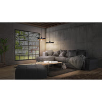 Decor Plate Pendant E27 Pendelleuchte Black Wood Decor