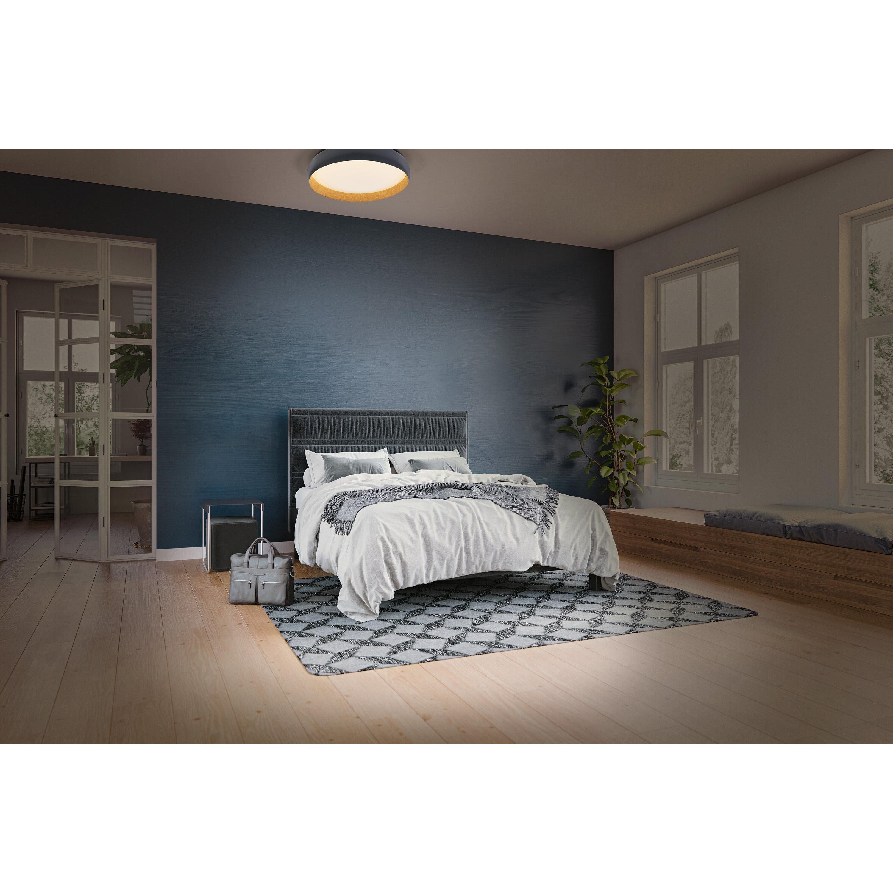 LEDVANCE ORBIS Livia Deckenleuchte 36W 2000lm grau/Holzdekor-LEDVANCE Shop