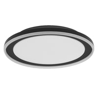 Lámpara de techo OSRAM ORBIS Pederson 24W 450mm negra