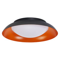 LEDVANCE ORBIS Plate Deckenleuchte 19W 310mm schwarz/orange-LEDVANCE Shop