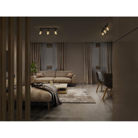 LEDVANCE Decor Spot Firefly Deckenleuchte, OSRAM Lampe inklusive, schwarz, 3 x 2.8W, 750lm