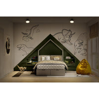LEDVANCE Decor Spot Moon Deckenleuchte schwarz, 1 Spot, 5.5W