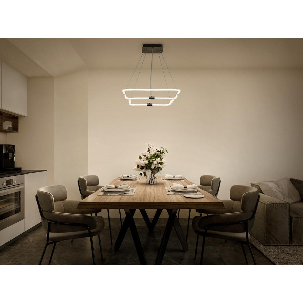 LEDVANCE DECOR Tetragon Pendelleuchte, 23W, 3000K, 2500lm, Warmweiß, Click DIM-LEDVANCE Shop