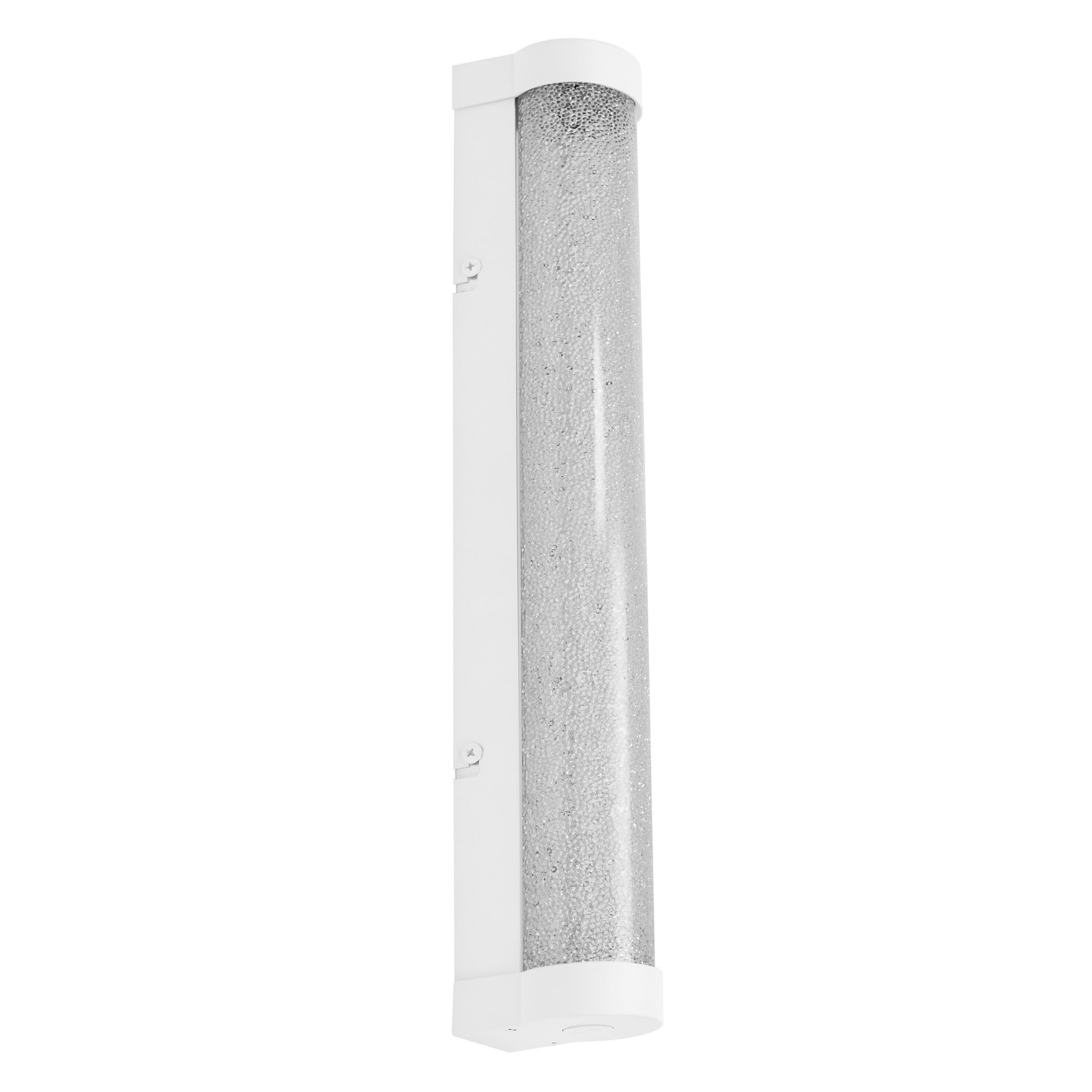 LEDVANCE ORBIS Tube Badezimmer Spiegel-/Wandleuchte Blasen-Glas 9W 40cm dimmbar weiß-LEDVANCE Shop