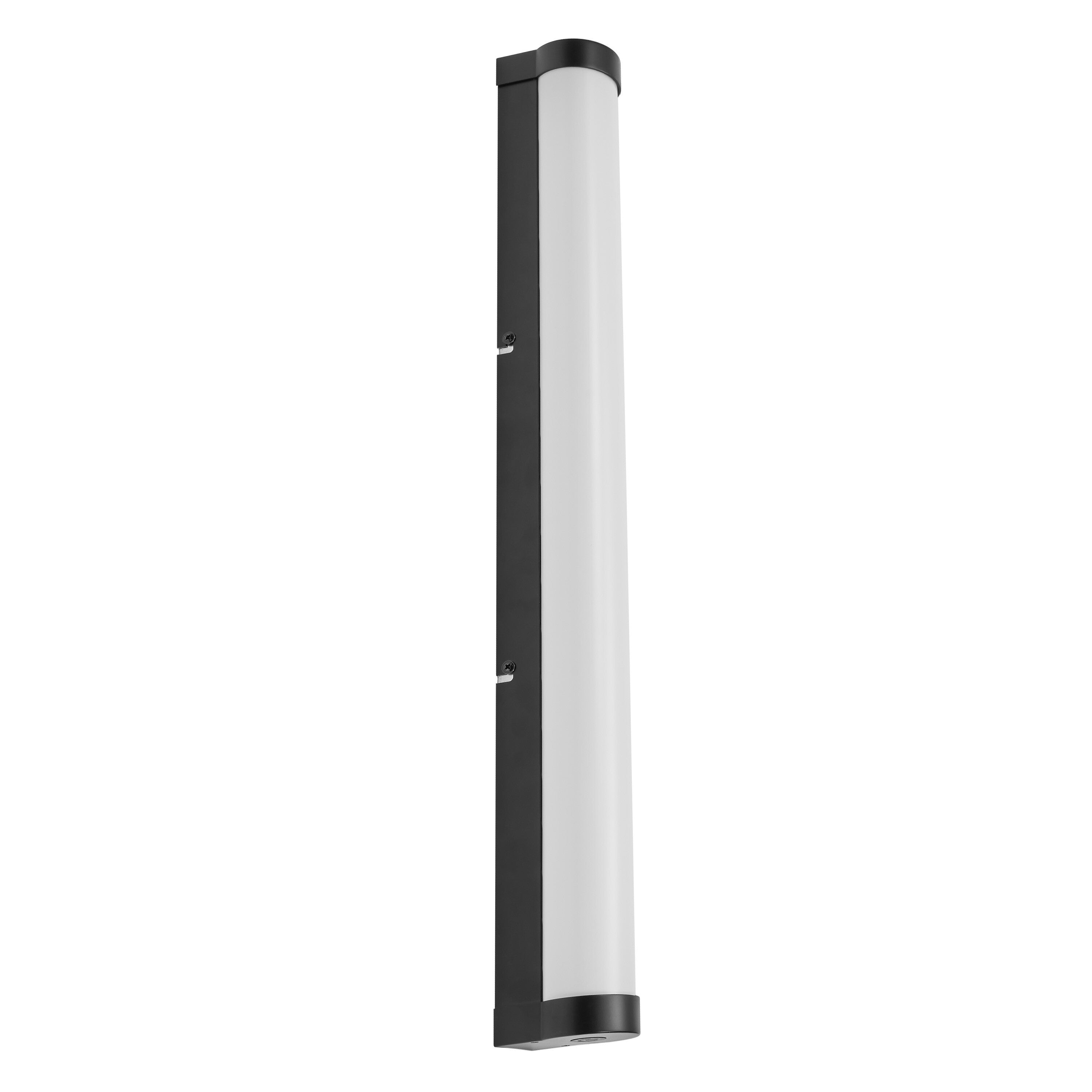 LEDVANCE ORBIS Tube Badezimmer Spiegel-/Wandleuchte Frost-Glas 12W 60cm schwarz-LEDVANCE Shop