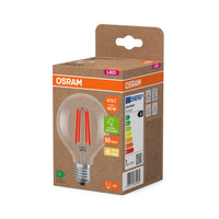 OSRAM LED-Globe-Lampe mit Filament EEK A, E27, 5W, 95mm , Warmweiß-LEDVANCE Shop