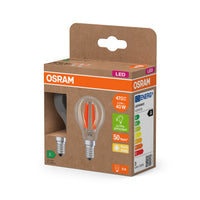 OSRAM Energy Class LED-Lampe, 2.2W, Klar, EEK A, 470lm, E14 , Warmweiß-LEDVANCE Shop
