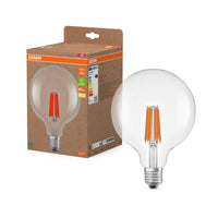 OSRAM LED-Kerzen-Lampe mit Filament EEK A, 1.2W, 4000K, E27 , Warmweiß-LEDVANCE Shop