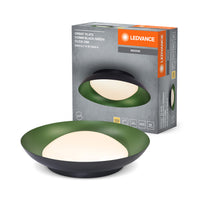 LEDVANCE ORBIS Plate Deckenleuchte 19W 310mm schwarz/grün-LEDVANCE Shop