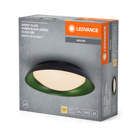 LEDVANCE ORBIS Plate Deckenleuchte 35W 430mm schwarz/grün-LEDVANCE Shop