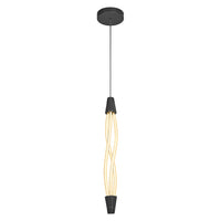 Lámpara colgante LEDVANCE DECOR Swirl Vert, 18 W, 830 W, atenuación por clic