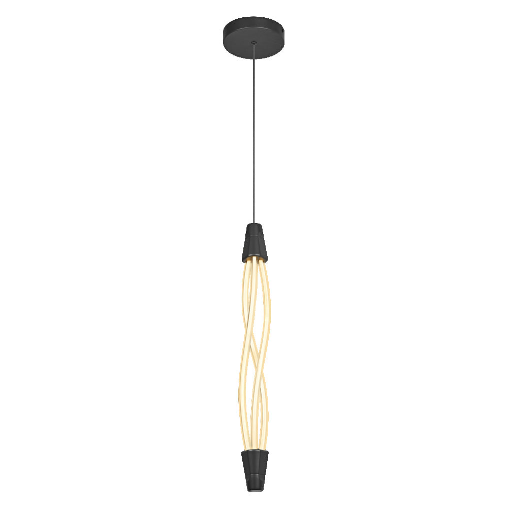 Lámpara colgante LEDVANCE DECOR Swirl Vert, 18 W, 830 W, atenuación por clic