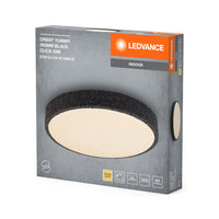 LEDVANCE ORBIS Yummy Deckenleuchte 24W 390mm dimmbar schwarz-LEDVANCE Shop