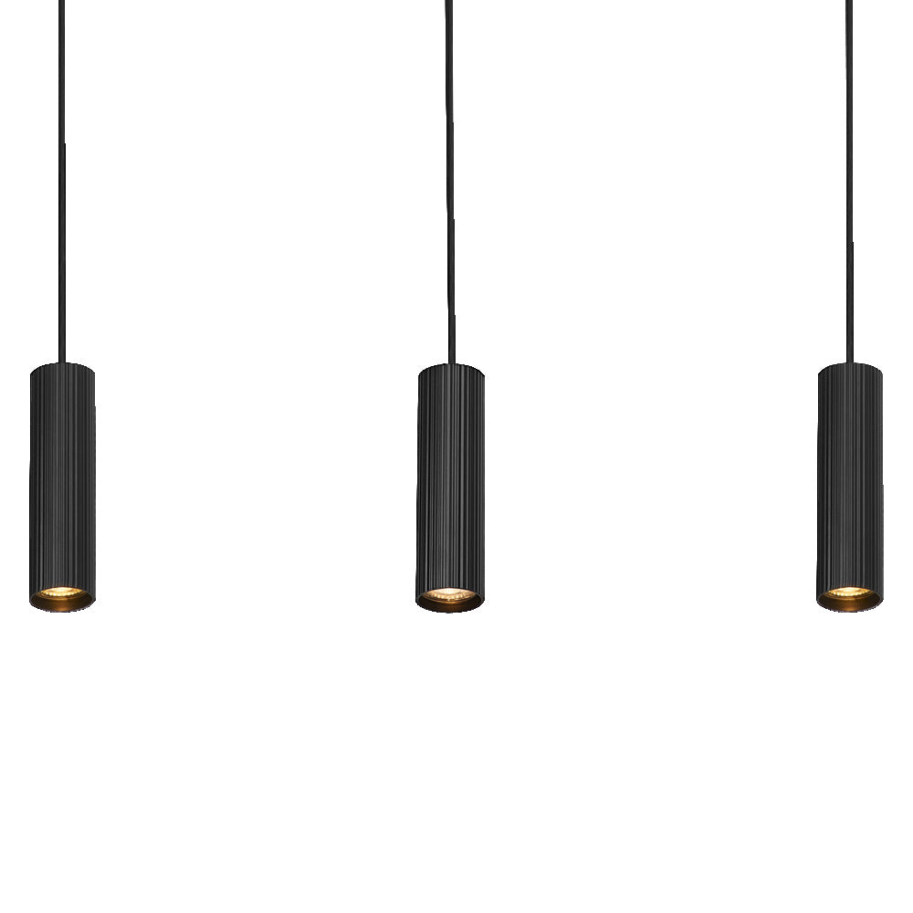 OSRAM DECOR Drums LED Pendelleuchte Schwarz, 3-flammig, GU10