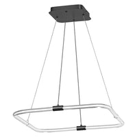 Lámpara colgante OSRAM DECOR Tetragon, 18 W, 3000 K, 2000 lm, blanco cálido, Click DIM